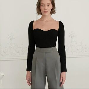 Pixie Market Chiara Bustier Top